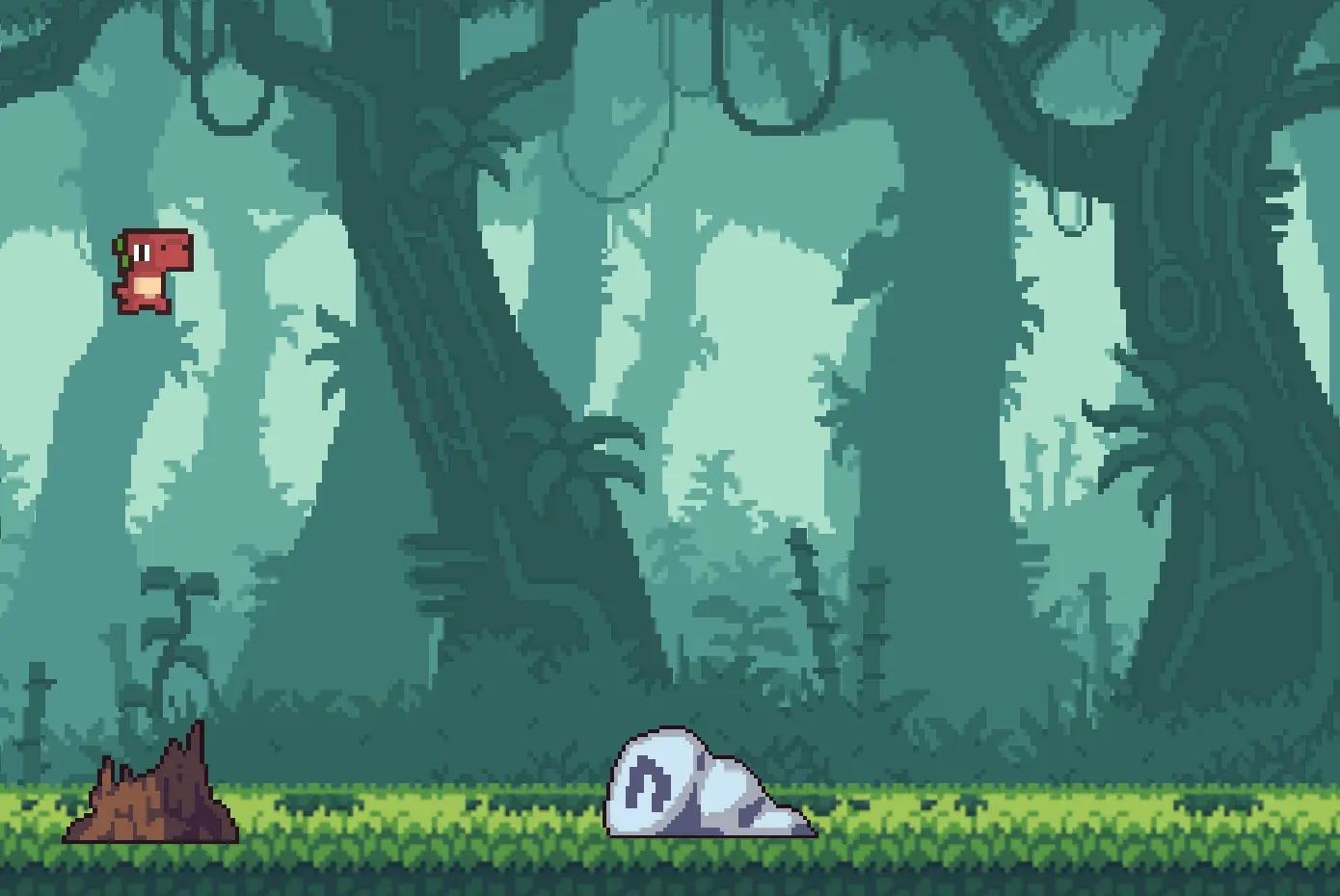 Dino Run Gameplay